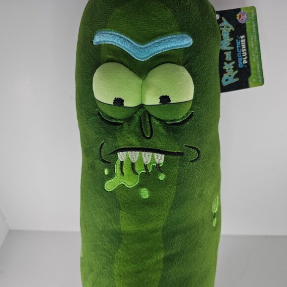 Rick And Morty Galactic Plushies Pickle Rick 18" NWT - Picture 2 of 11